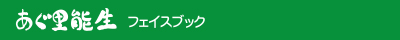 あぐ里能生facebook